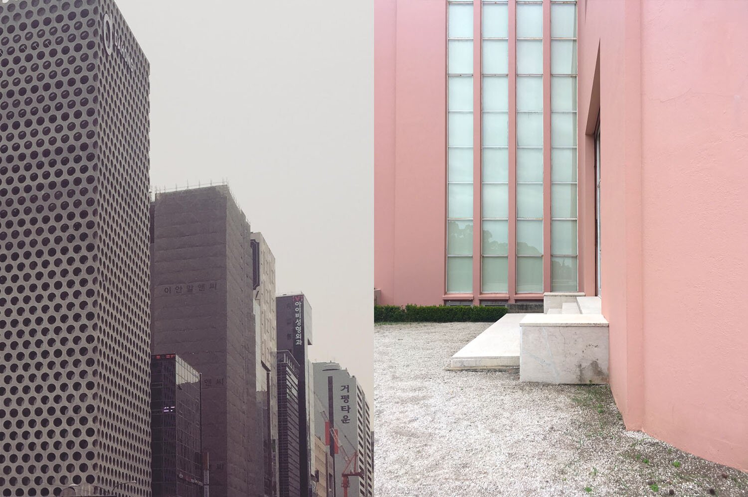 Andreas left: Seoul, a fantastic city that gives you a lot of ideas and inspiration. This building by Archium is just so uncompromising! W&S right: The Serralves Museum, Porto: breathtaking surroundings. Makes us want to go back soon. 